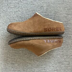 Kids’ Sorel Tan Suede Slip-On Footwear